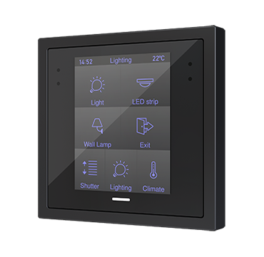 Zennio ZVIZ28 Емкостная сенсорная панель (дисплей 2,8") на 70x70 кадров Z28