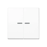 Jung AS 591-5 KO5 WW Kлавиша с окошком, duroplastic, Серия AS, white