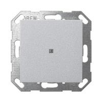Gira 517126 Кнопочный выключатель KNX, клавиша, 1-местн., цвет: Алюминий