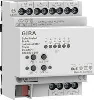 GIRA 503300 Коммутатор KNX, 6-местн., 16 A/исполнительное устройство жалюзи, 3-местн., 16 А, Komfort, цвет: REG plus