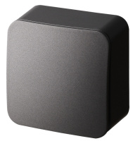 Jasmart Electric FS3011B Одноклавишный выключатель, накладного монтажа, (цвет антрацит) 10AX 250V~,, FS3011B