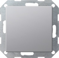 Gira 2101203 KNX Многофункциональная накладка с кнопочным интерфейсом, цвет: Серый, оттенок: Алюминиевый