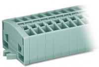 WAGO 264-102 2-полюсная 2-пров. колодка, 0,08-2,5 мм2, с креп. фланцами