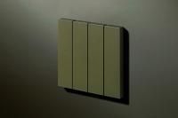 Lithoss Выключатель Aesteem Aestem anodic brown, Цвет: Коричневый ,оттенок: Анодный