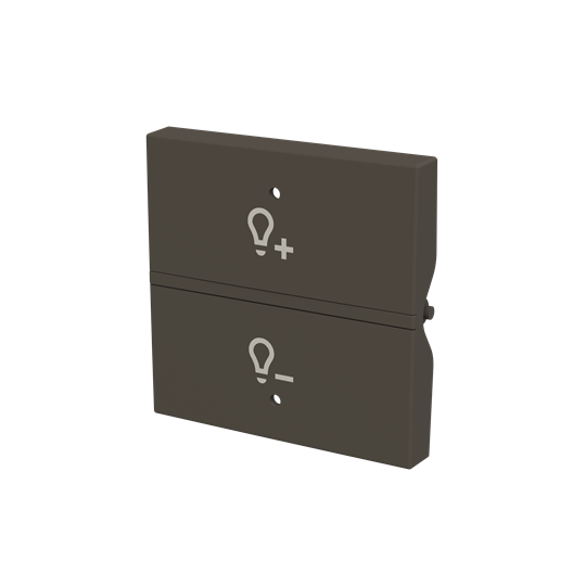 ABB N2221.8 AA N2221.8 AA — Крышка рокера Символ диммера KNX — 2M — Total Anthracite