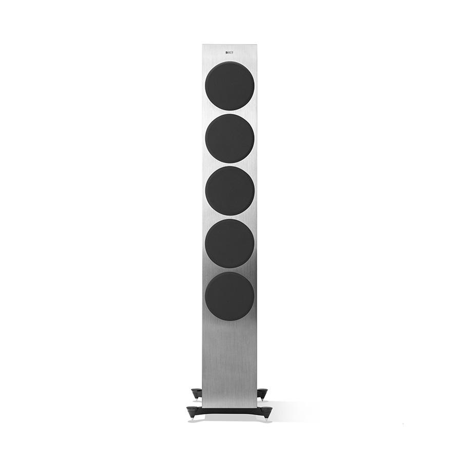 Kef 150152 Напольная акустика KEF Reference 5 Silver Satin Walnut, цвет: Темно - коричневое дерево
