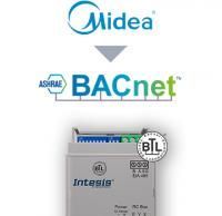 Intesis INBACMID001I100 Коммерческие системы Midea и VRF-системы для интерфейса BACnet MSTP