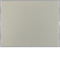 Berker Easy 80161773 Клавишный сенсор «Комфорт», K.5, цвет: Сталь, оттенок: Алюминиевый