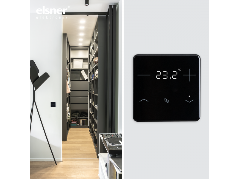 Elsner 71092 KNX eTR 201/202 Кнопка солнцезащитной шторки для контроля температуры, защиты от солнечных лучей