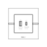Moorgen MBE661 Розетка SW86 USB-A+USB-C металл