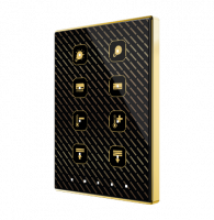Zennio ZVI-TMDP6-G Выключатель сенсорный KNX Touch-MyDesign Plus, цвет: Цвет на выбор