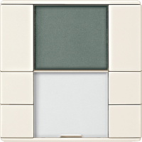 Schneider MTN6241-4044 Терморегулятор с дисплеем, цвет: Бежевый, оттенок: Глянцевый, RAL 1013