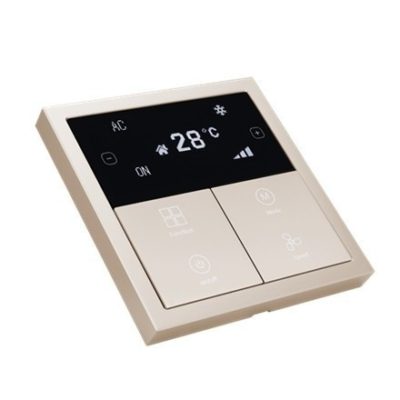 HDL HDL-M/PTOL6.18M OLED термостат KNX серии Tile, металл (без рамки и шинного соединителя HDL-M/PTCI.1)