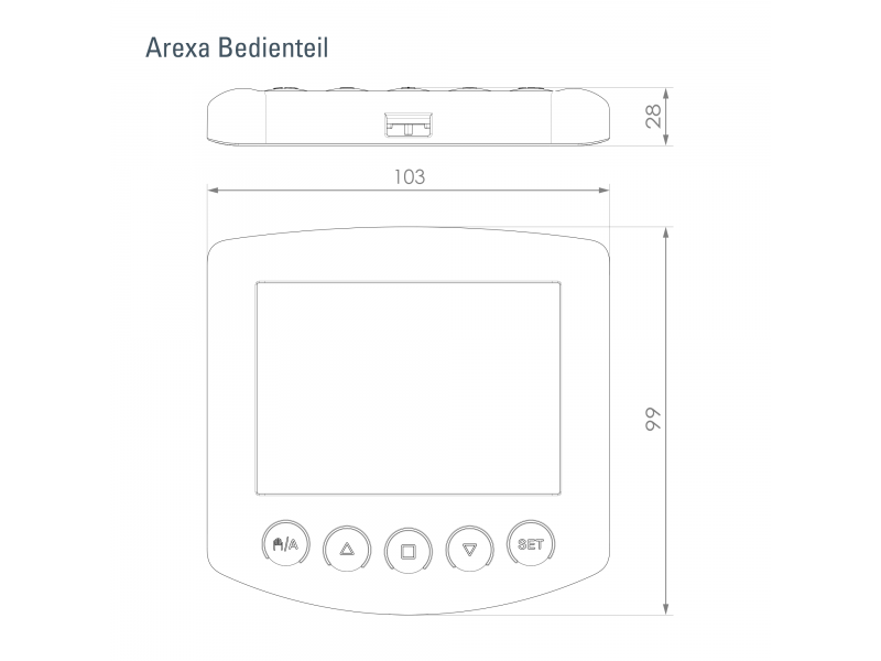 Elsner 10115 Arexa 230 В Управление Окнами