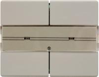 Berker 75162042 Клавишный сенсор с полем для надписей, 2-канальный, Arsys, цвет: Белый, оттенок: Глянцевый