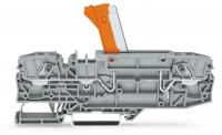 Wago 2006-8671 2-пров. клеммник с размыкателем, 0,5 - 6 (10) мм2, серый