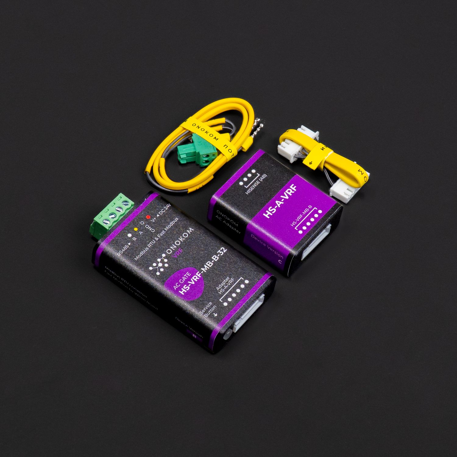 ONOKOM HS-VRF-MB-B-32 Устройство для управления 32 внутренними блоками VRF системы кондиционирования Hisense(разъем 1 2) по ModBus RTU протоколу