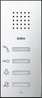 Gira 1250 605 Квартирная станция накладного монтажа, цвет: Хром