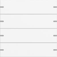 Gira 5024927 Клавиша 4-ная для сенс. выкл.Gira 4 KNX, цвет: Белый, оттенок: Матовый, лакированный