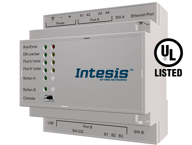 Intesis INKNXLGE016O000 Системы LG VRF для интерфейса KNX