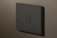 Lithoss Выключатель Squares Textured Black, Цвет: Черный ,оттенок: Текстурированный