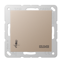 Jung A2178ORTSCH KNX-регулятор с ручкой для установки температуры, цвет: Шампань