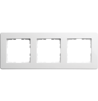 Jasmart Electric G1103W Рамка G-Flex  3-постовая, цвет белый глянцевый, G1103W