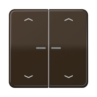 Jung CD 102 KO5P BR Клавиша с окошком и с символами «стрелки»