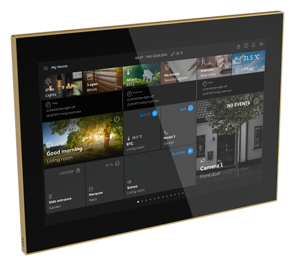 ABB ST/U10.3.1-825 ST/U10.3.1-825 SmartTouch 10 B/матовое золото