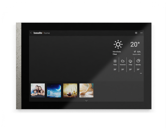 Basalte 0380-06 Выключатель LENA, Fer Forge Grey