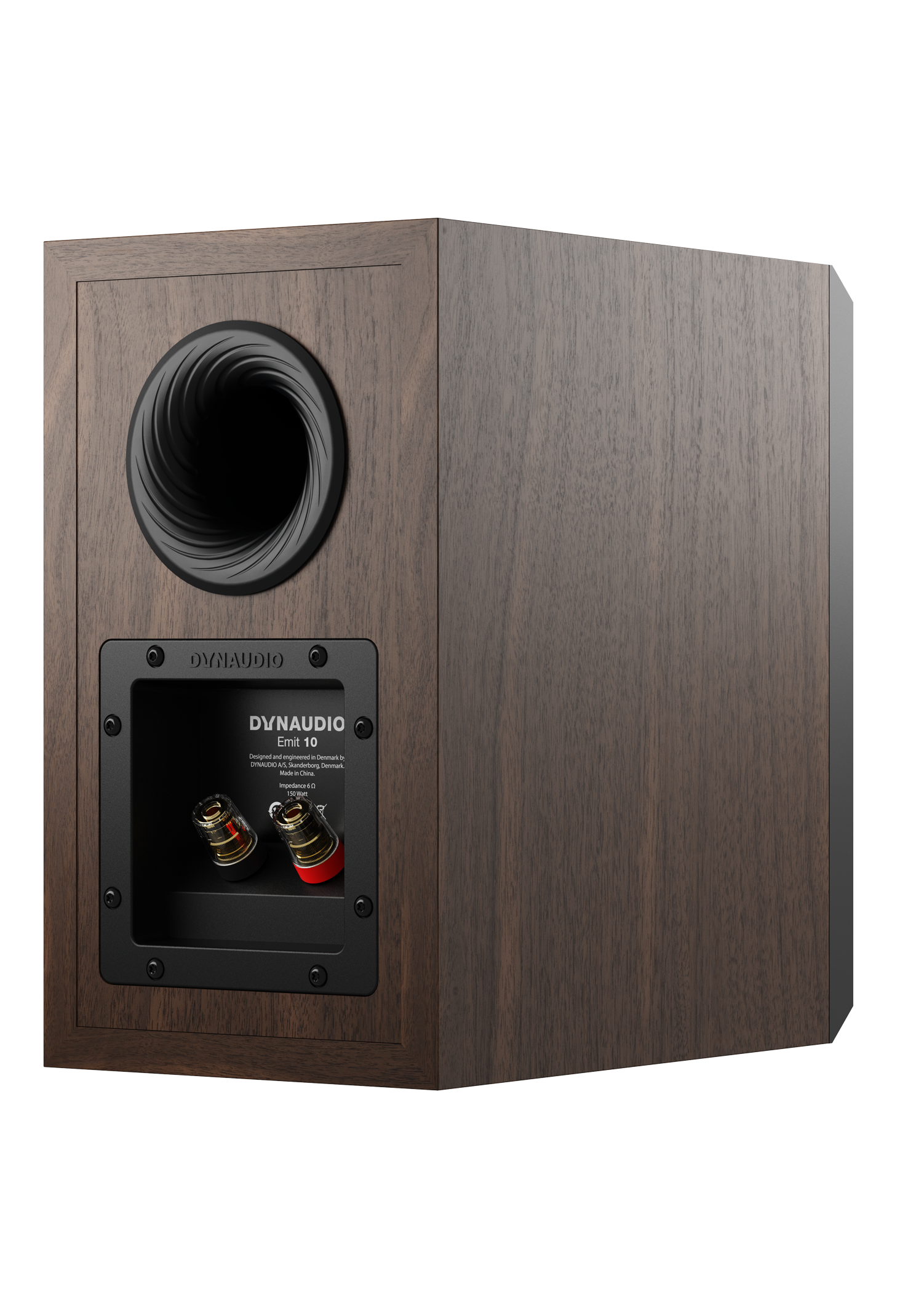Dynaudio 248576 Полочная акустика Dynaudio New Emit 10 walnut, цвет: Темно - коричневое дерево