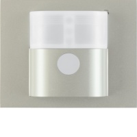 Berker 85341273 Инфракрасный датчик движения «Комфорт», 1,1, K.5, нержавеющая сталь, цвет: Нержавеющая сталь, оттенок: Матовый лак