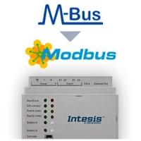 Intesis INMBSMEB0200100 Шлюз Modbus для кондиционеров Серверный шлюз M-Bus — Modbus TCP — 20 устройств