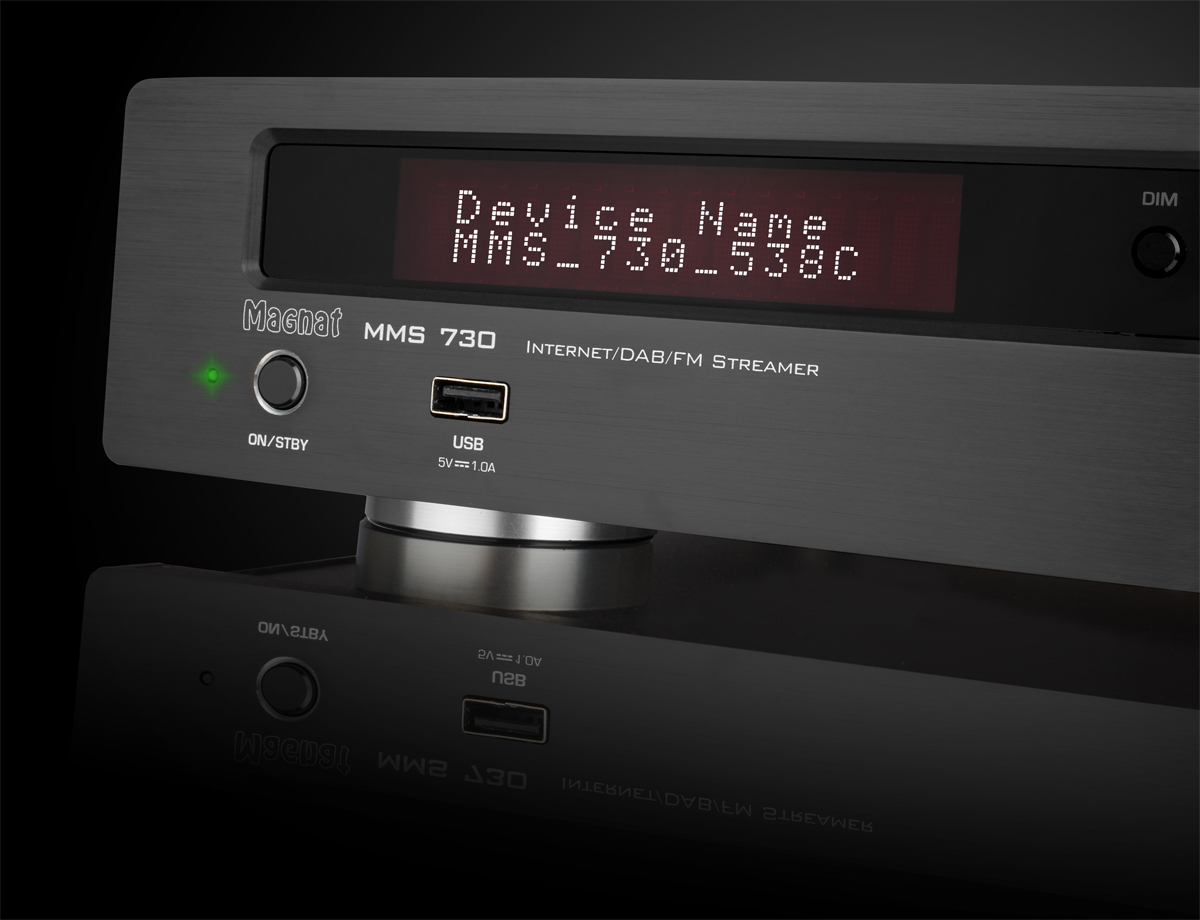Magnat 230404 DAB+/FM-стример Magnat MMS 730, цвет: Чёрный