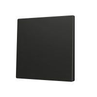 Zennio ZS70CSOFT11A ZS70, Крышка для мягкой кнопки Simple KNX 70x70 мм, Наклон вниз, Антрацитовый