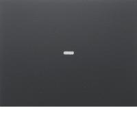 Berker 80960275 Кнопка, 1-канальная, K.1, Easy, цвет: Антрацит, оттенок: Матовый лак