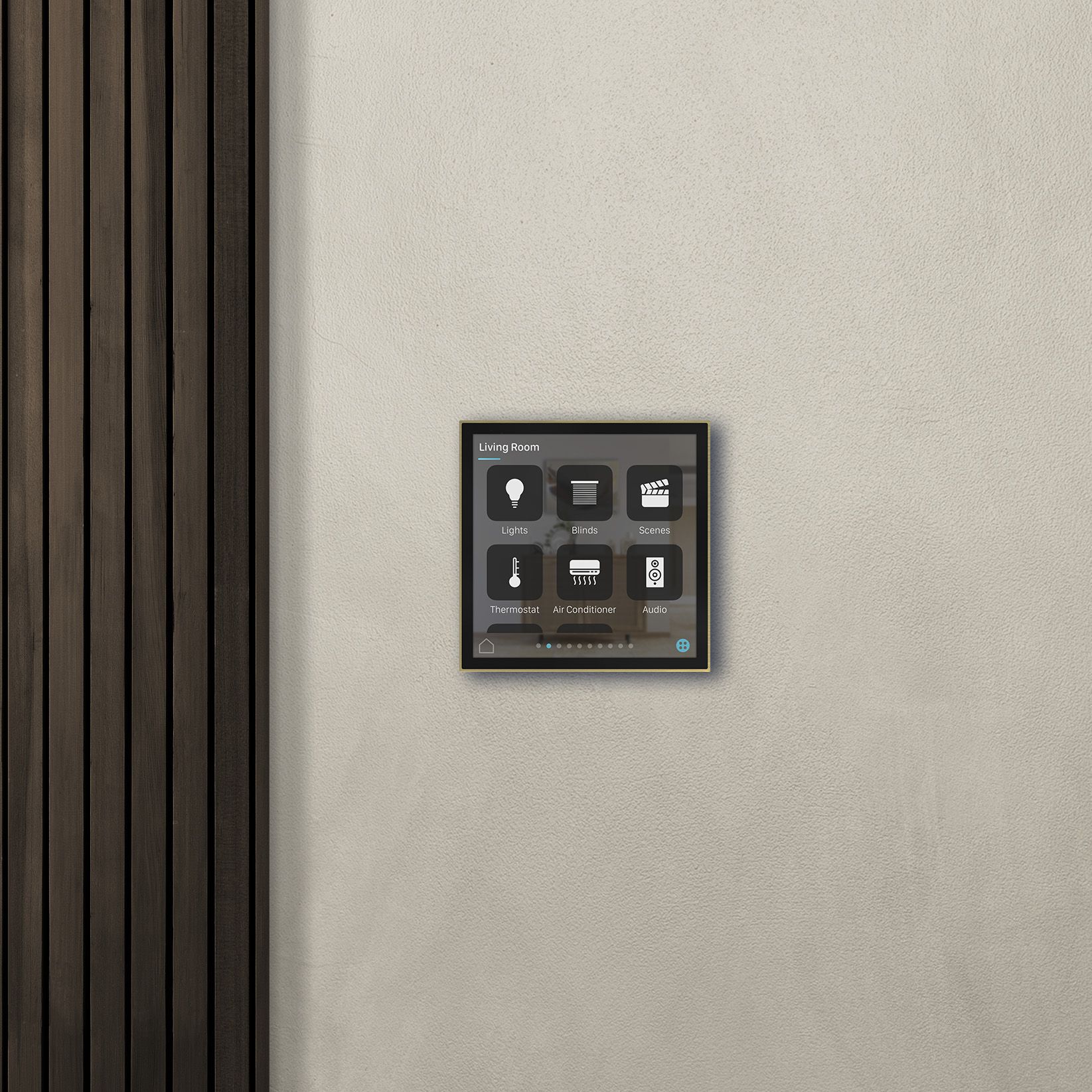 Core Комнатный контроллер Eclipse, Цвет: Черный, Оттенок: Obsidien