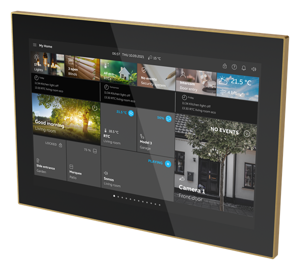 ABB ST/U10.3.11-825 ST/U10.3.11-825 SmartTouch 10 B/матовое золото