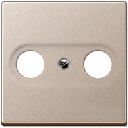 Jung A561PLTVCH A500 Накладка TV/FM, шампань