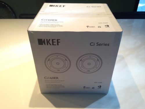 Kef 159082 Встраиваемая акустика KEF CI160ER, цвет: Чёрный