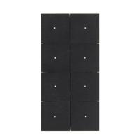 Tense KNX_INTAB8 Сенсорный выключатель KNX Intensity Alu Black 8F, цвет: Чёрный