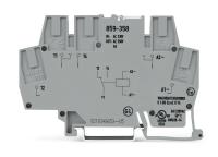 WAGO 859-358 Реле на дин-рейку, IN 220 AC/DC, OUT 250 V, 5A, 1 п.к.