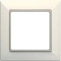 Jung EP481 Рамка, 1 пост Jung Eco Profi, слоновая кость