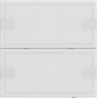 Gira 5002003 Cенс. выкл. Gira 4 KNXKomfort 2-кл., цвет: Белый