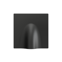 Zennio 830002105 ZS55, Крышка кабельного вывода 55x55 мм, Антрацит