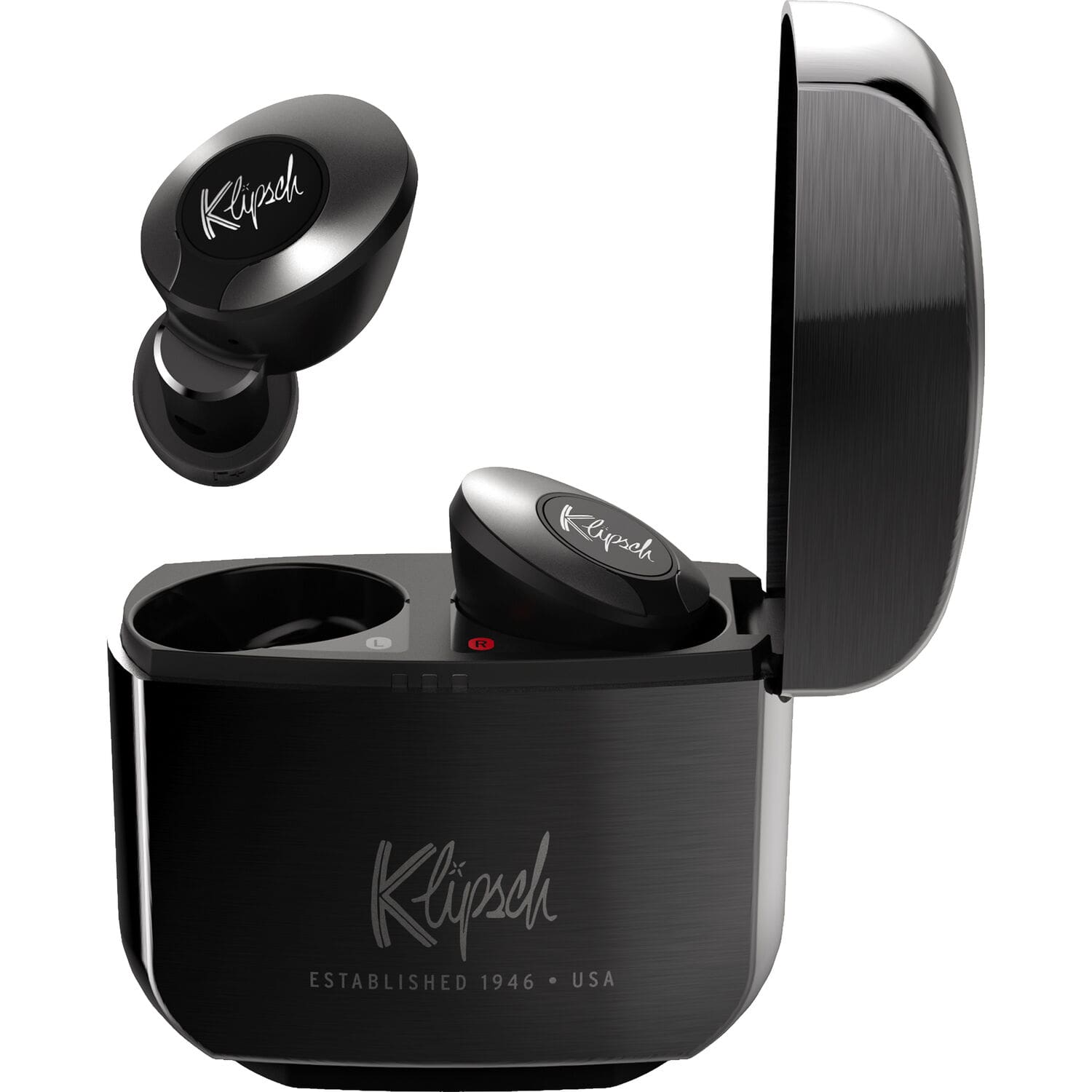Klipsch 229888 Наушники Klipsch T5 II TW Gun Metal, цвет: Чёрный