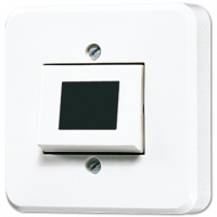 Jung 331A Кнопка без фиксации 10A, 250В~ однополюсная с НО контактами, накладного монтажа