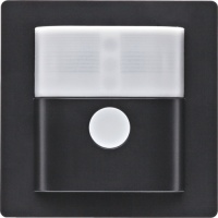 Berker 85342126 Датчик движения 2,2 м, Q.1/Q.3, антрацитовый, бархатный лак, цвет: Антрацит, оттенок: Бархатный лак