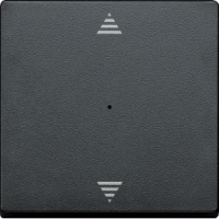 Schneider MTN625514 Клавиша для модуля 1-кнопочного выключателя, SM, цвет: Антрацит, оттенок: Матовый, RAL 7024
