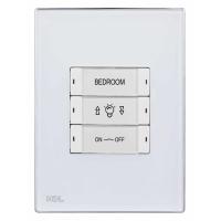 HDL M/P03.2-46 3-клавишная панель KNX, австралийский/US стандарт (без шинного соединителя HDL-M/PCI.3)